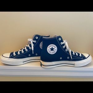 Chuck 70 Hi Sneaker-Blk&Egret Sz. 6.5 men/8.5 wmn